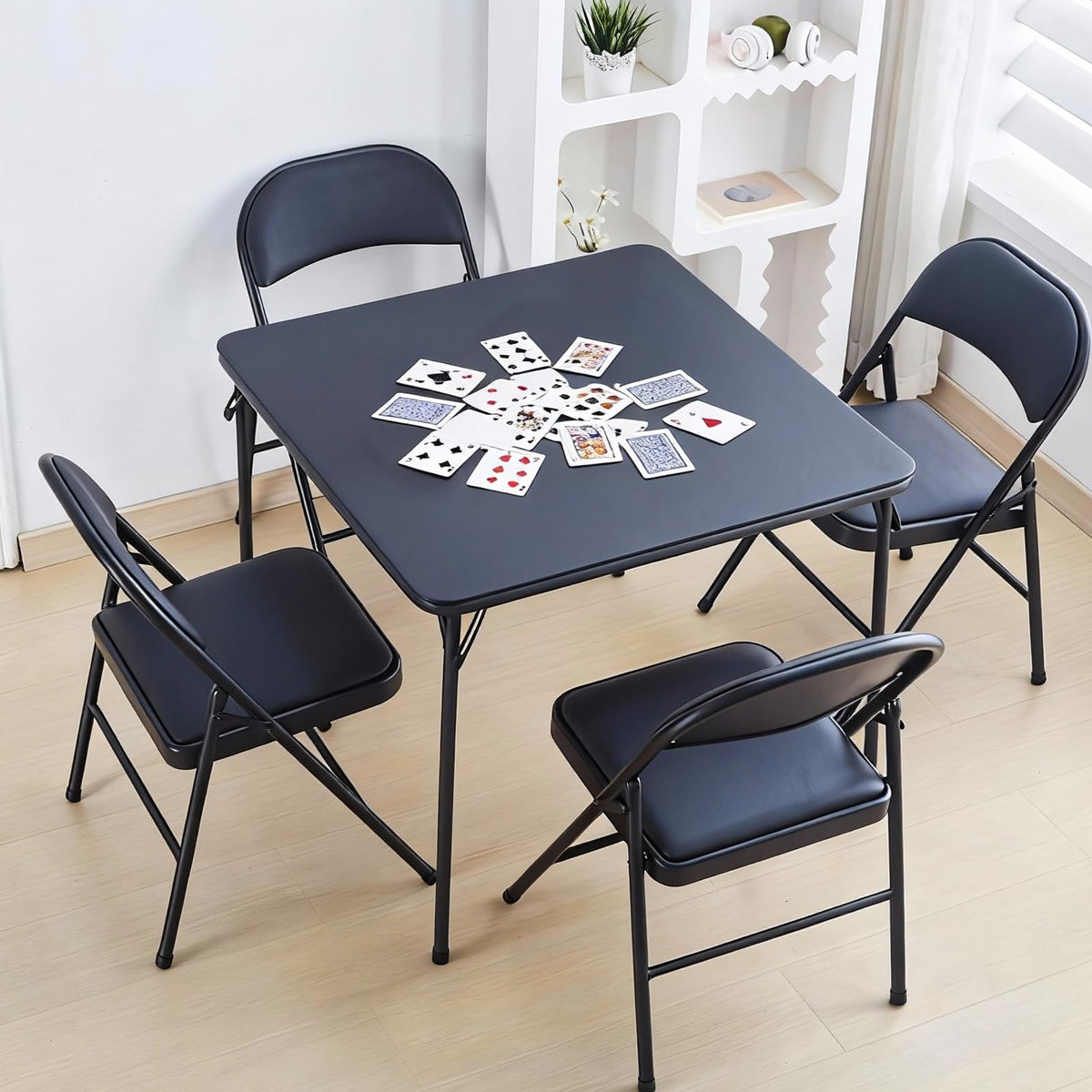 Black 32x32 Folding Table C2134