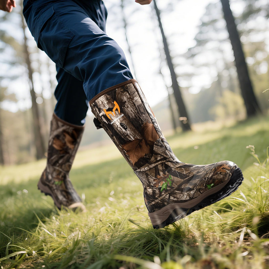 Waterproof Insulated 6mm Neoprene Rubber Hunting Boots M494945