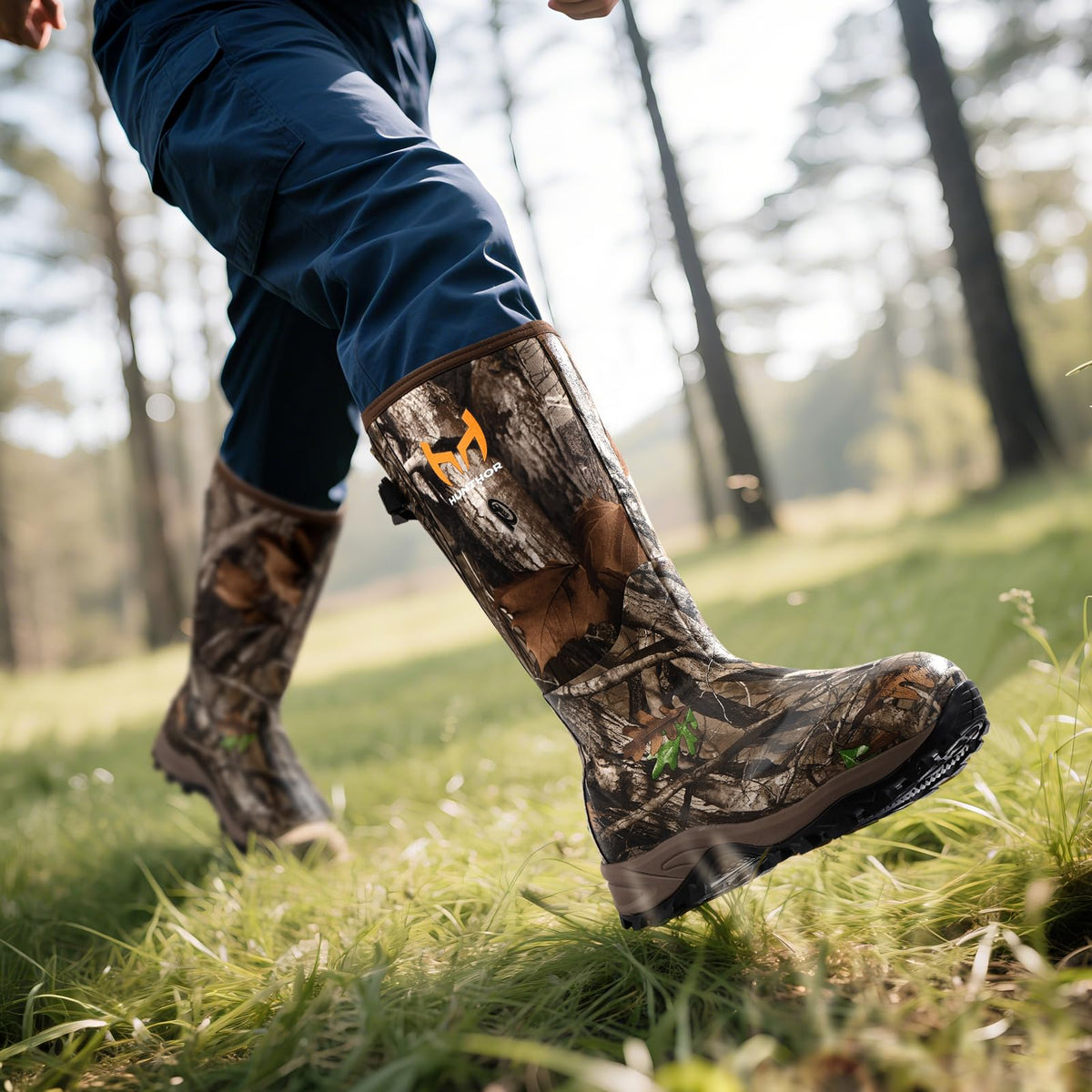 Waterproof Insulated 6mm Neoprene Rubber Hunting Boots M494945