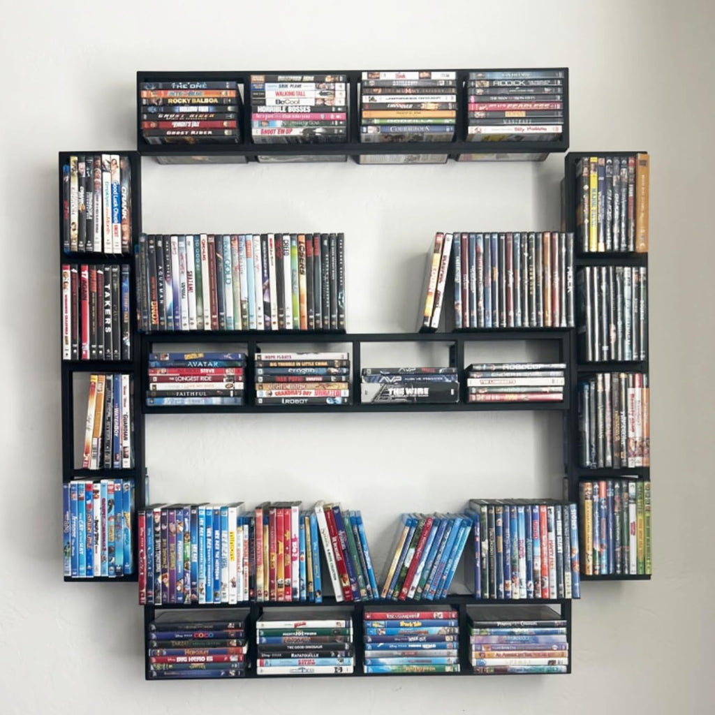 Wall Mount 34 Inch Media Storage Rack D905239