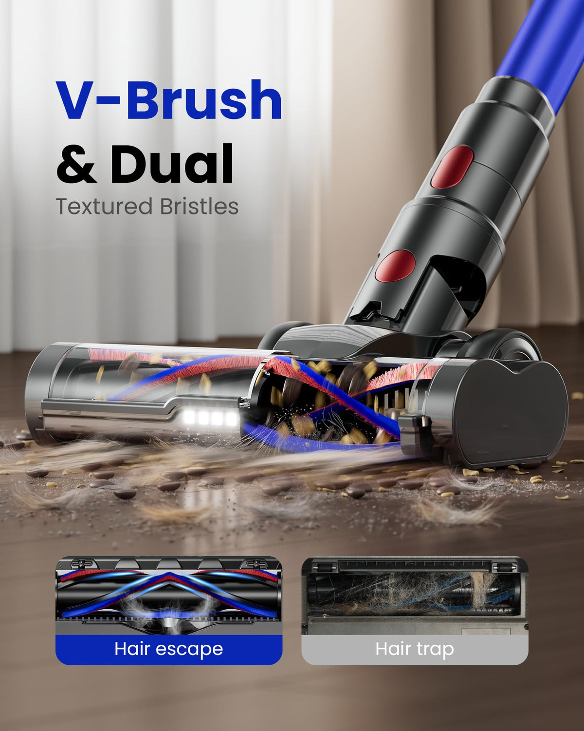 650W 60KPA Cordless Stick Vacuum Cleaner E899229