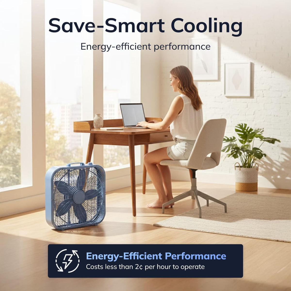 20-Inch 3-Speed Box Fan J84674