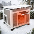 Grey Outdoor Insulated Cat House S4002