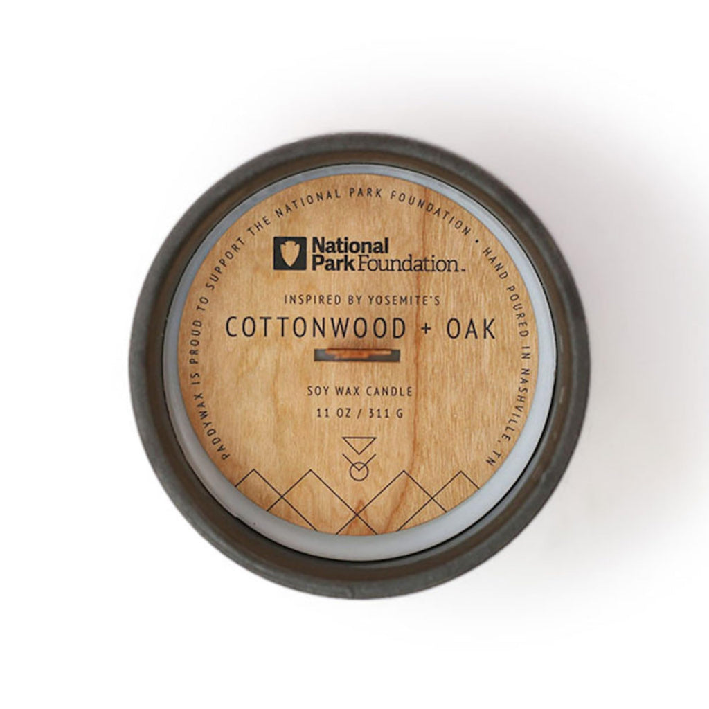 Scented Soy Candle in Reusable Ceramic Jar with Wood Wick, 11 oz U418224