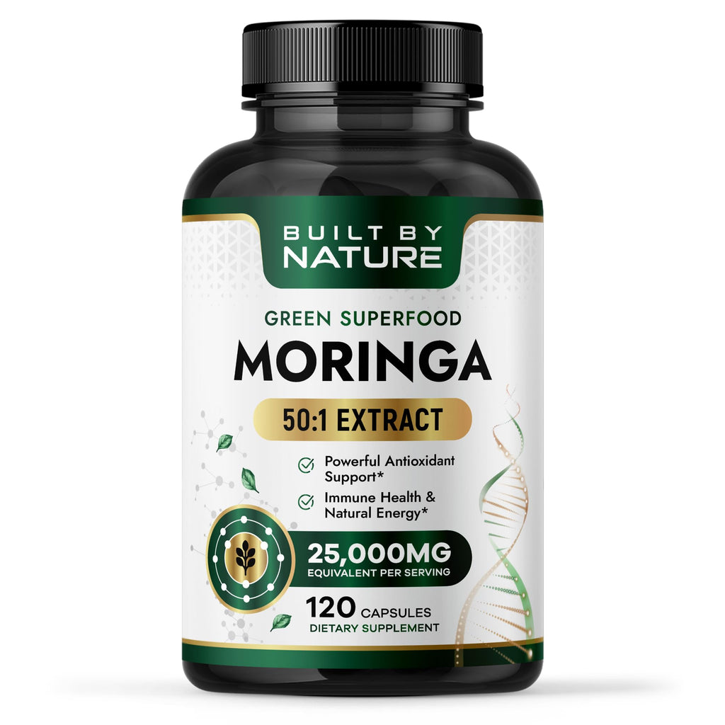 Moringa Supplement 500mg 120 Capsules J380