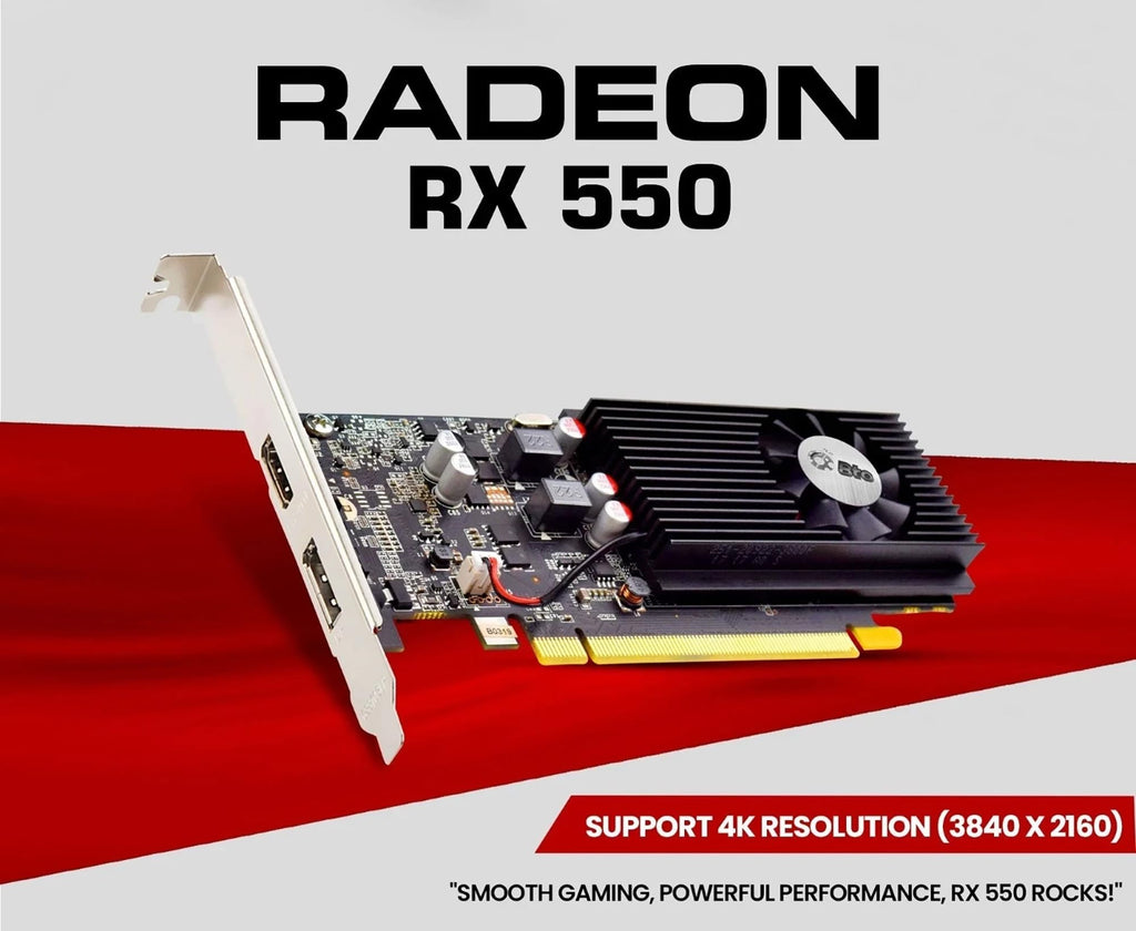 RGB Gaming Desktop PC Intel Core i5 RX 550 4GB GDDR5 B5460