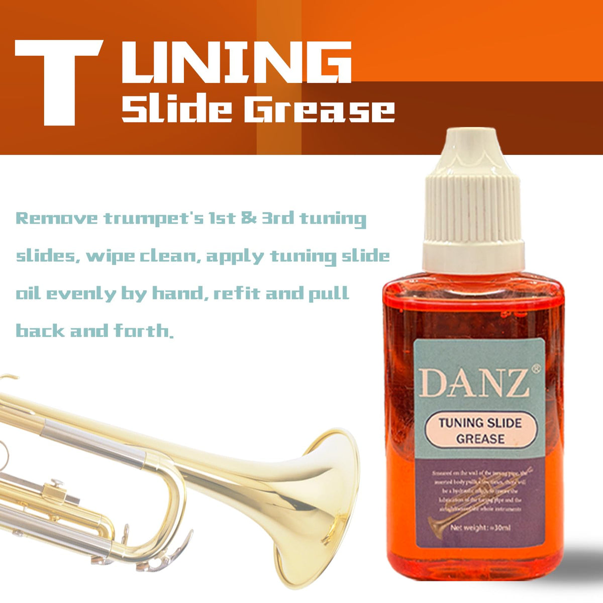Trumpet Cleaning Kit with Storage Box S865221