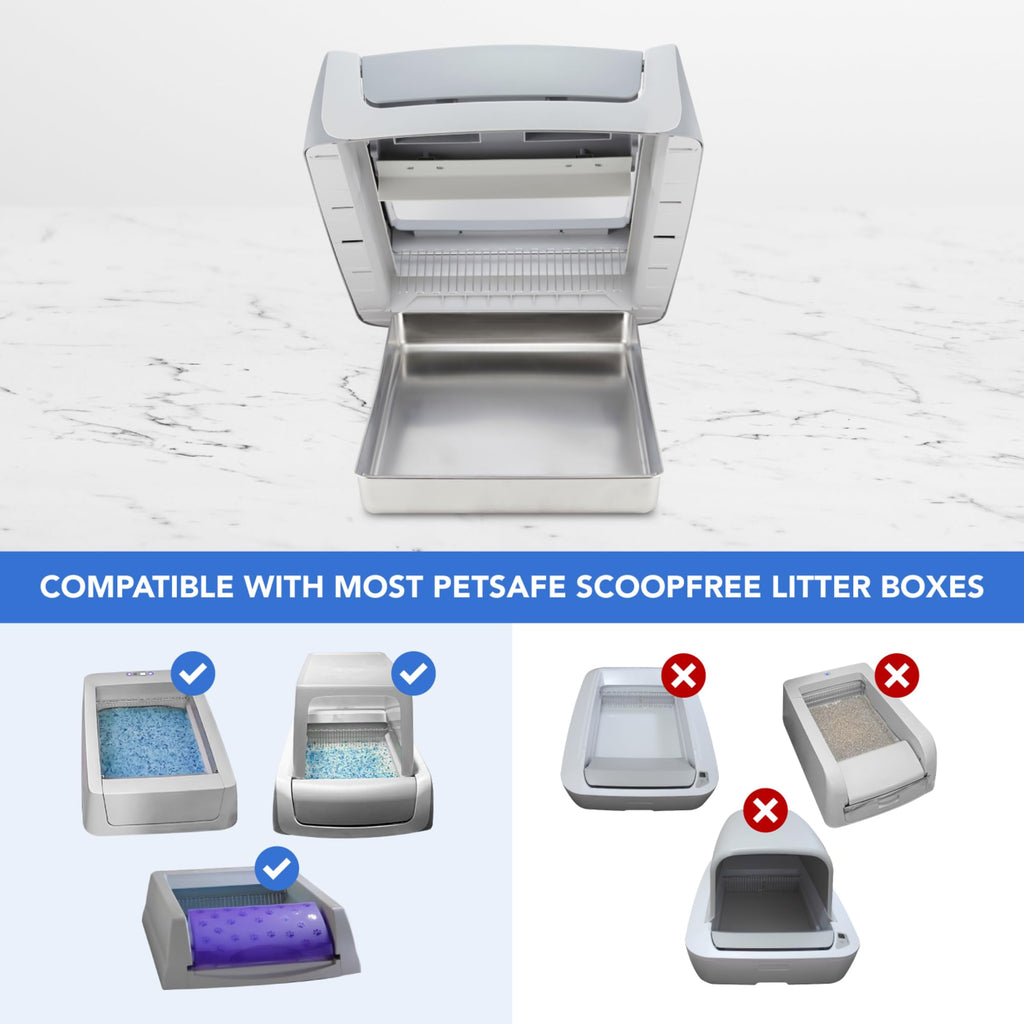 Stainless Steel Reusable Litter Tray N19958