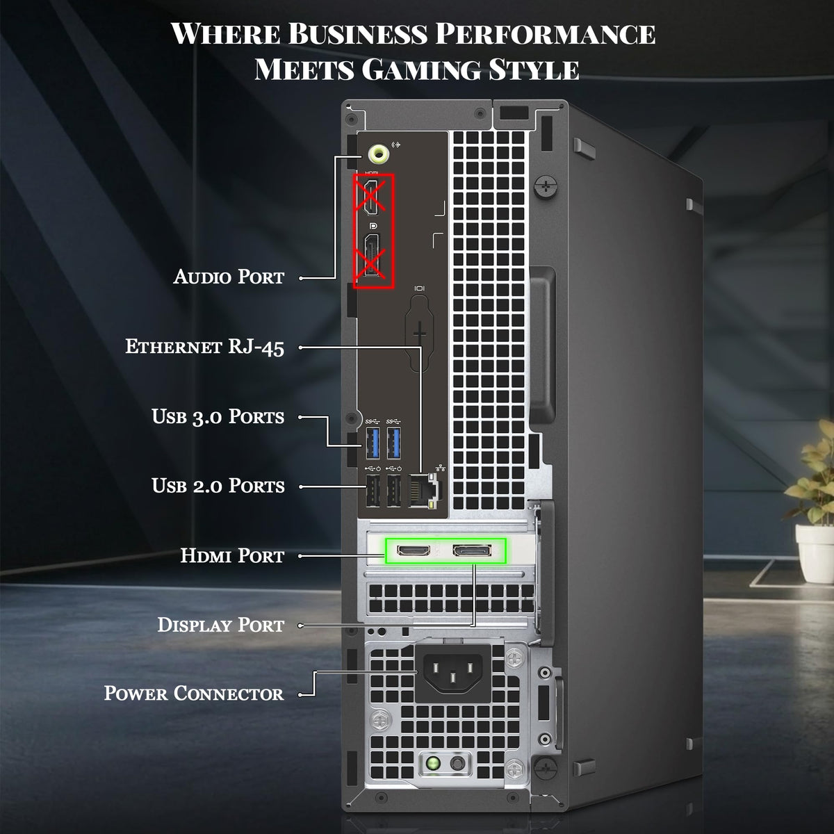 RGB Gaming Desktop PC Intel Core i5 RX 550 4GB GDDR5 B5460