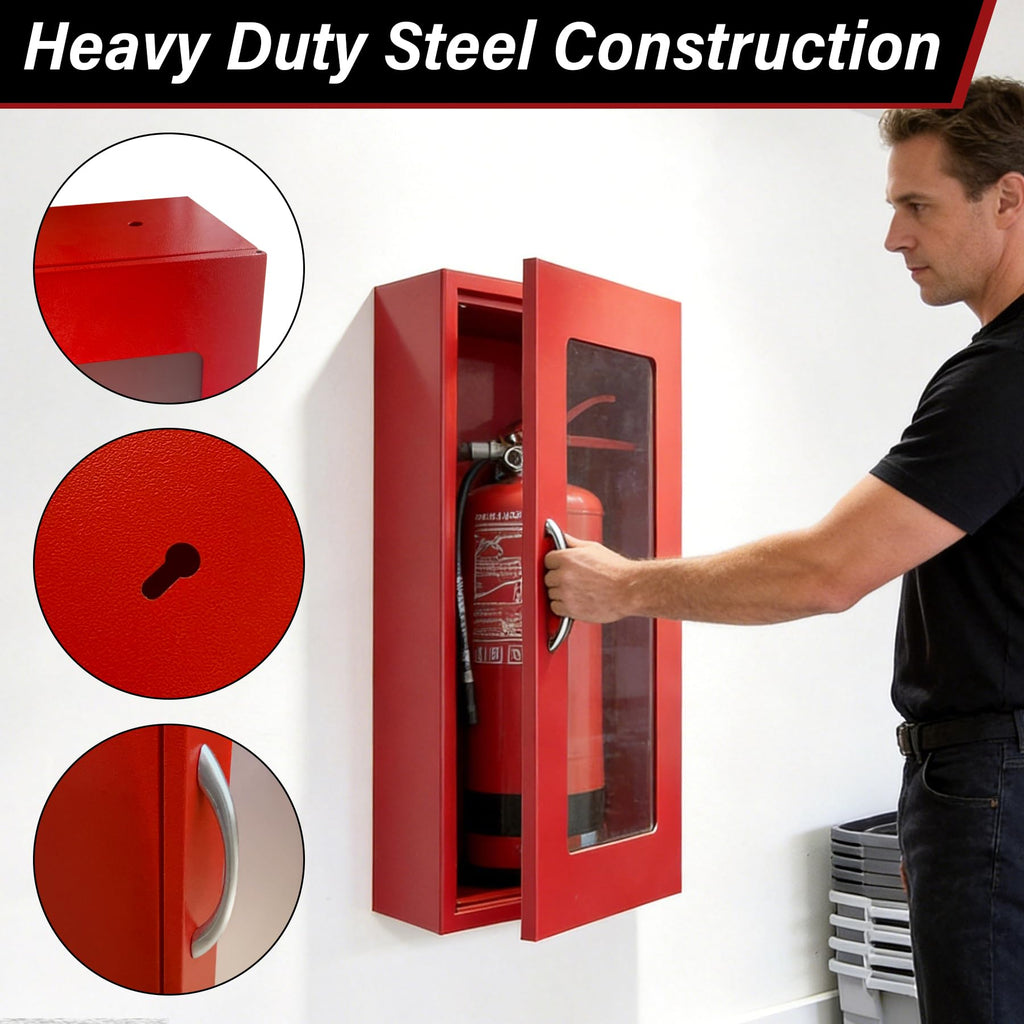 Wall Mounted Fire Extinguisher Cabinet E8589