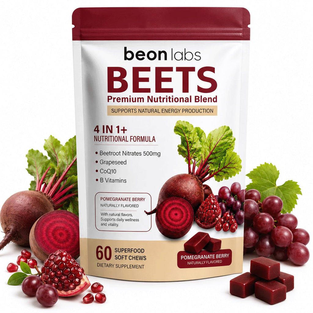 Beet Chews with L-CoQ10 & Grape Seed L642