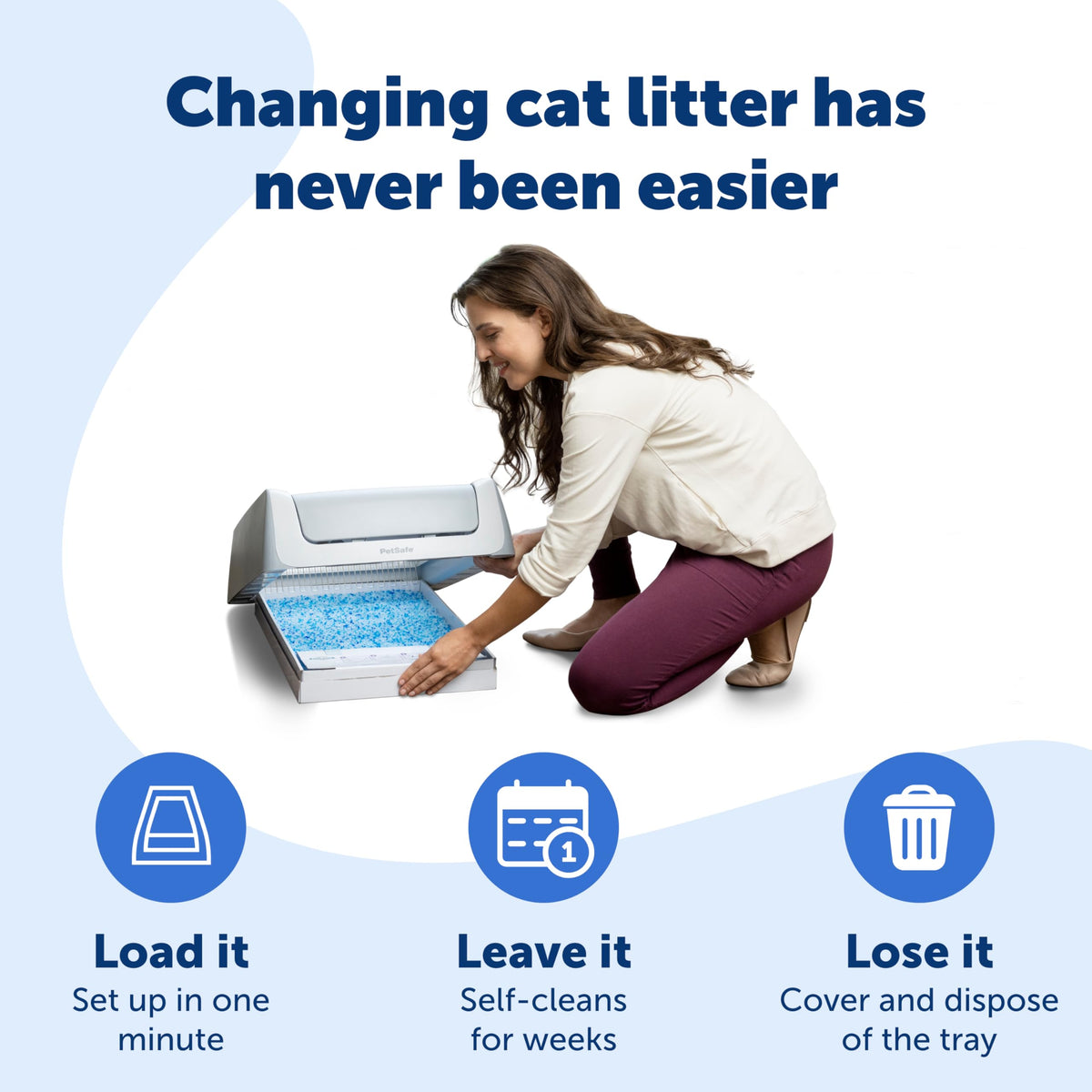 Fragrance-Free Crystal Litter Box Tray Refill K958577