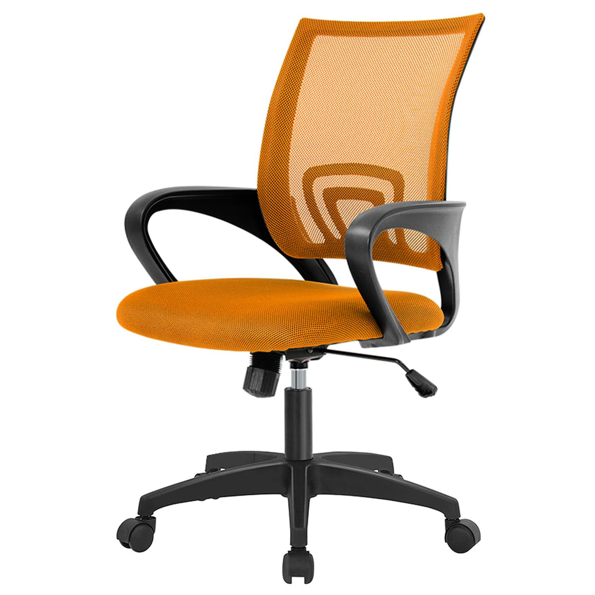 Orange Mesh Ergonomic Office Chair with Lumbar Support Q21260