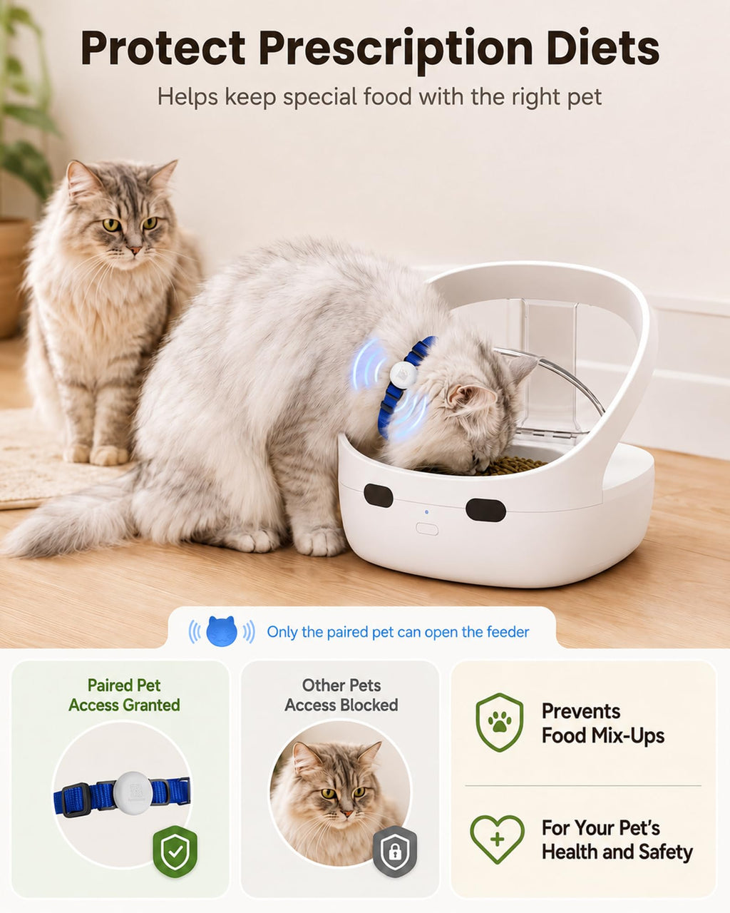 RFID Cat Feeder J857