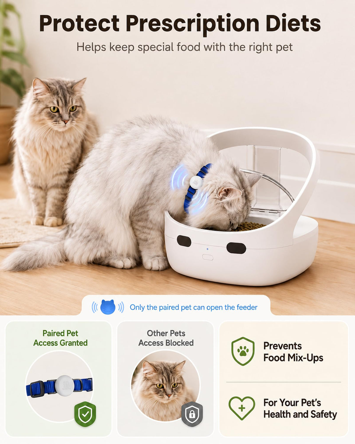 RFID Cat Feeder J857