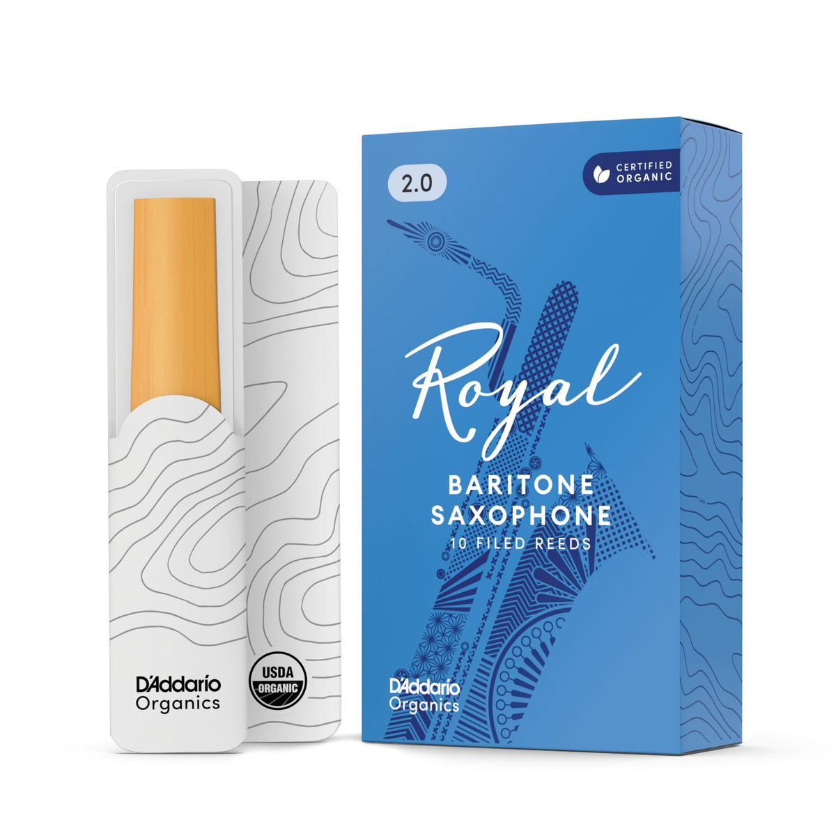 Baritone Sax Reeds Strength 2.0, 10-Pack D97907