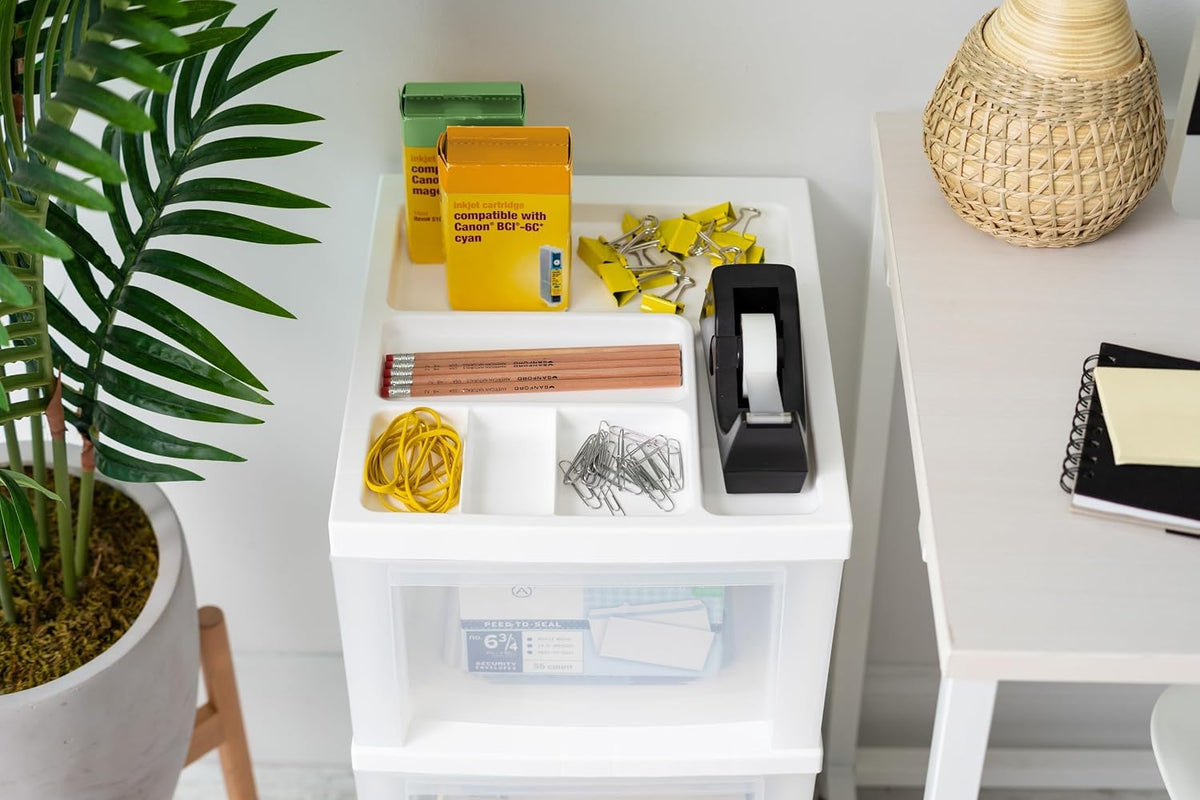 3 Drawer Rolling Storage Cart V64599