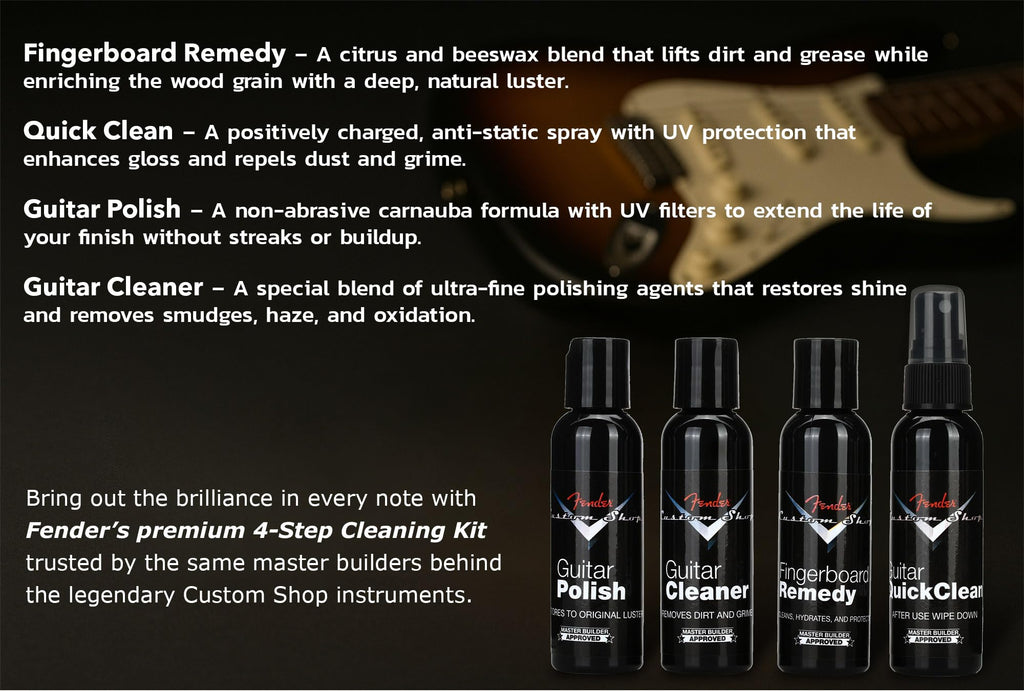 Guitar Care Kit with Microfiber Cloth T327