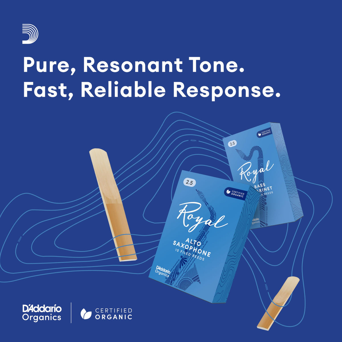 Baritone Sax Reeds Strength 2.0, 10-Pack D97907