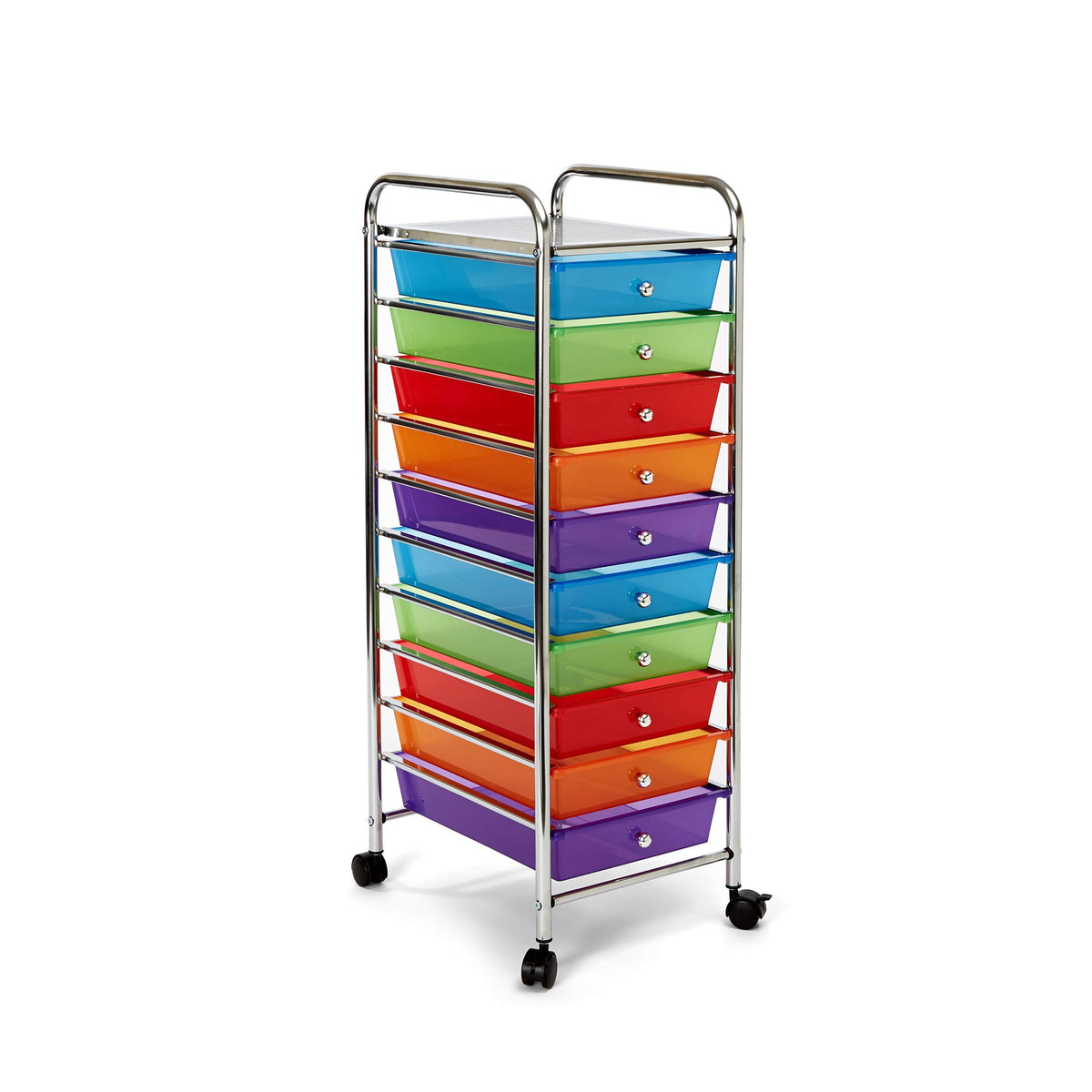 10 Drawer Rolling Storage Cart E2666