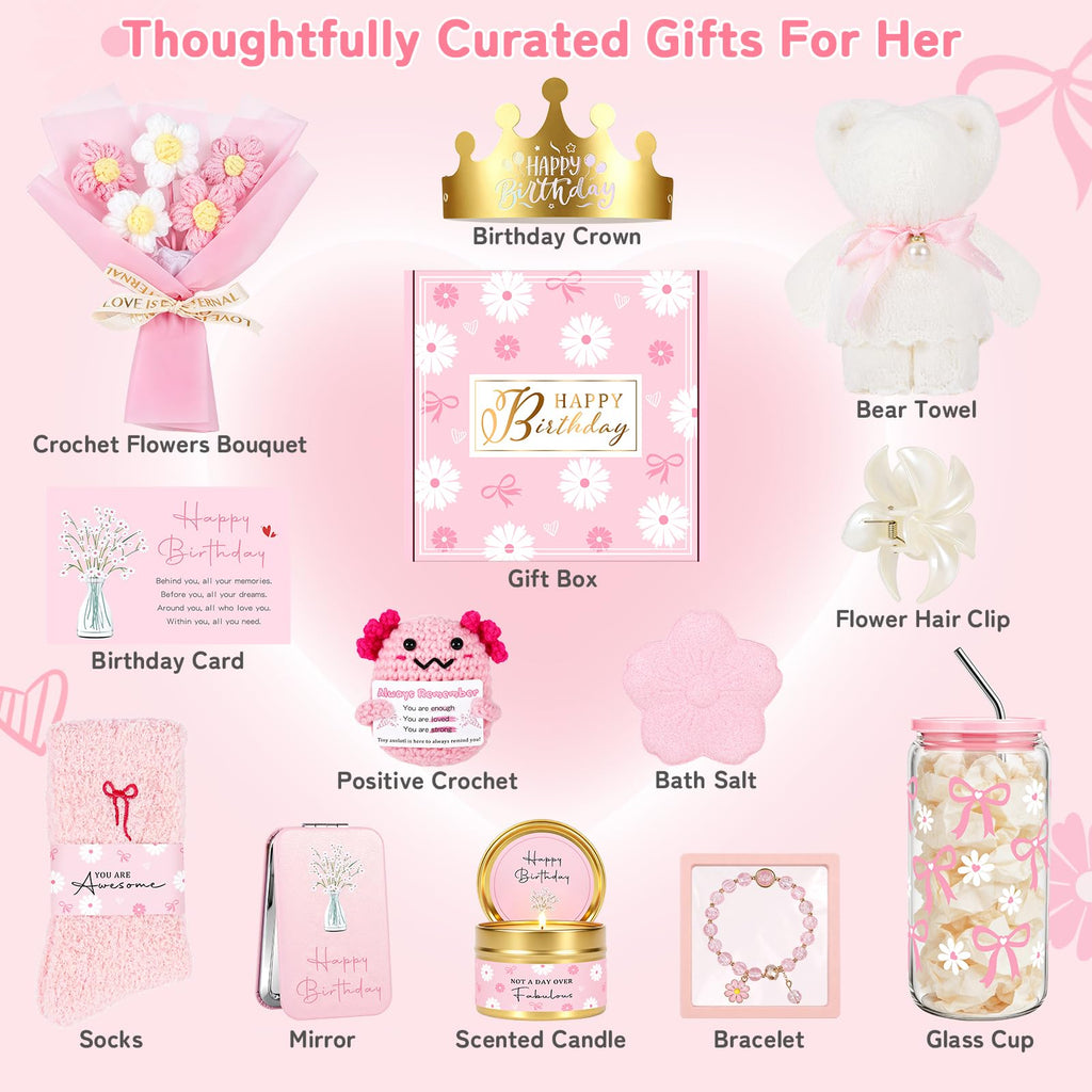 Pink Self Care Relaxing Gift Set E70619