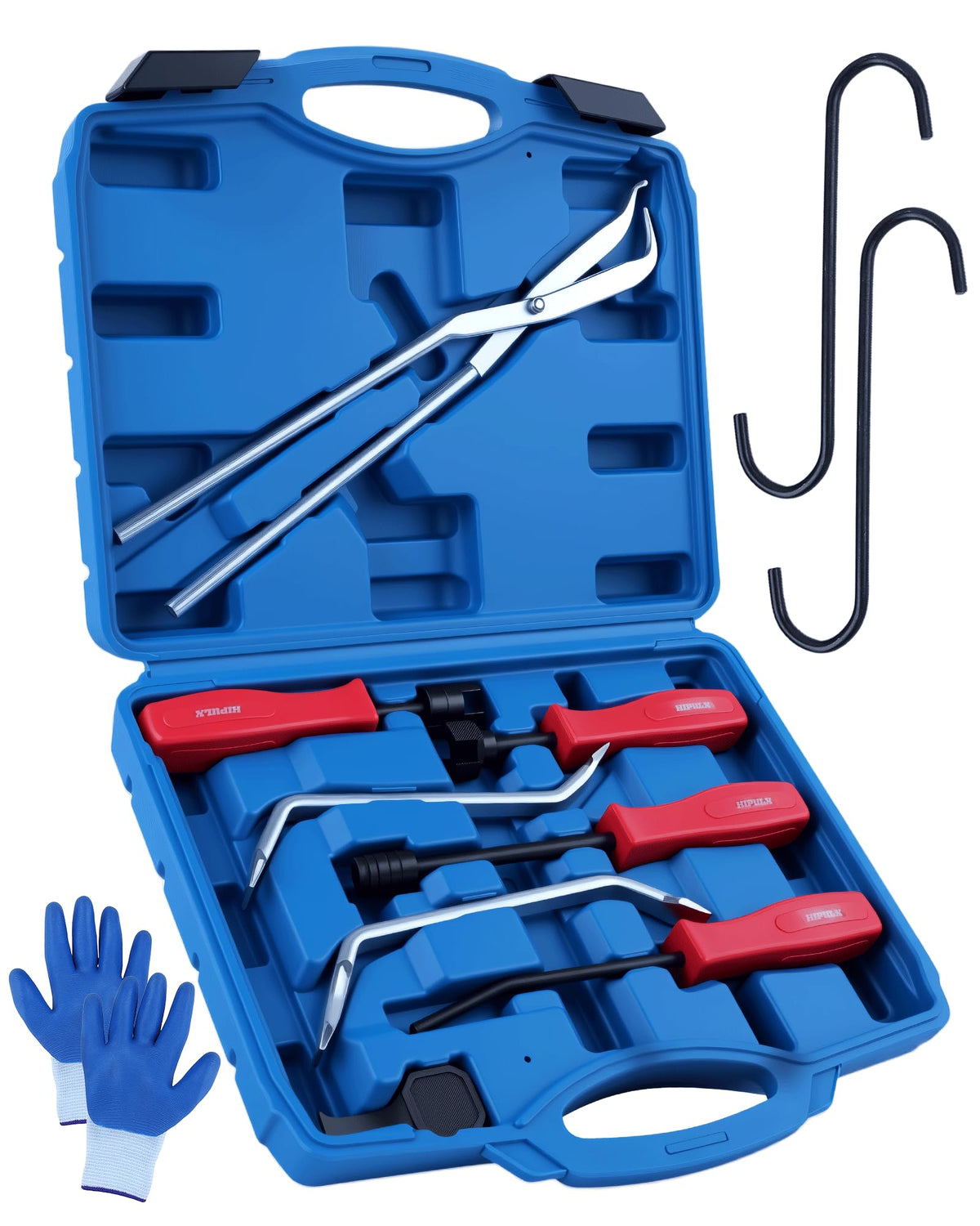 10-Piece Drum Brake Tool Kit with Case & Gloves O71106