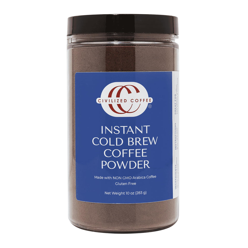 Instant Cold Brew Coffee Powder, 10 oz B593