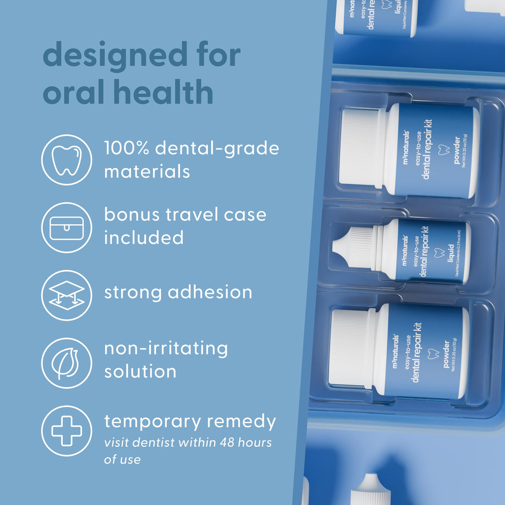 Dental Repair Kit with Travel Case N498