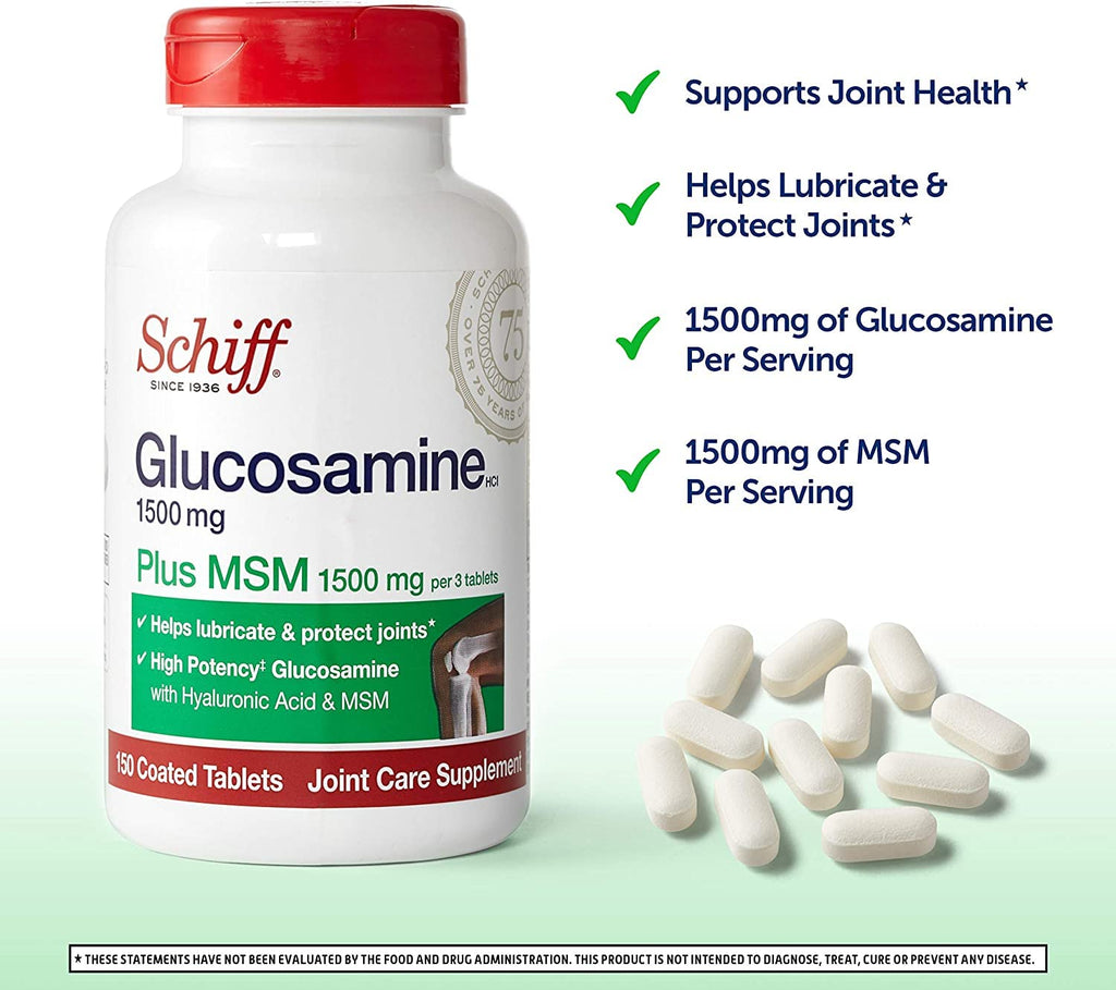 Glucosamine MSM Hyaluronic Acid Joint Supplement U59566