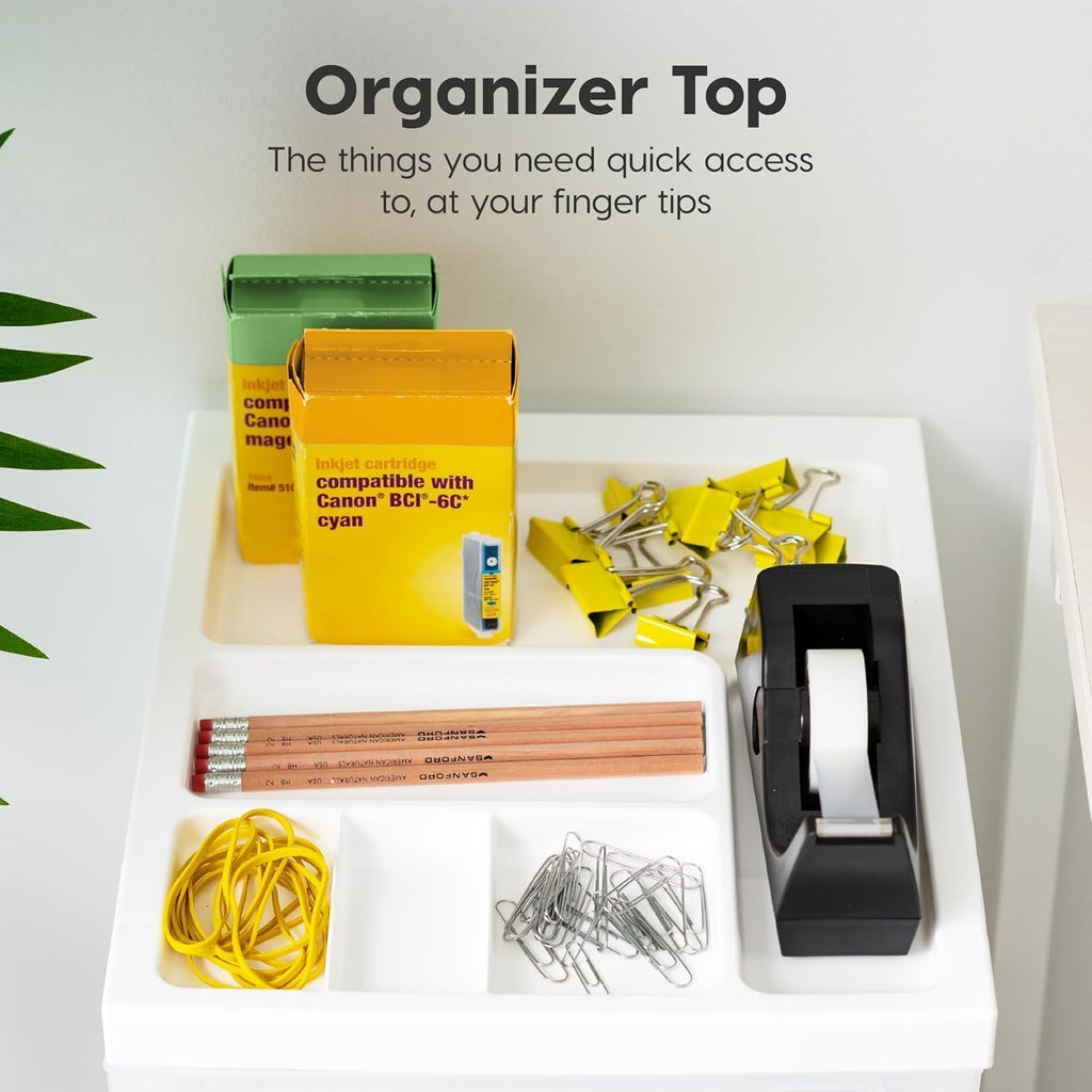 3 Drawer Rolling Storage Cart V64599