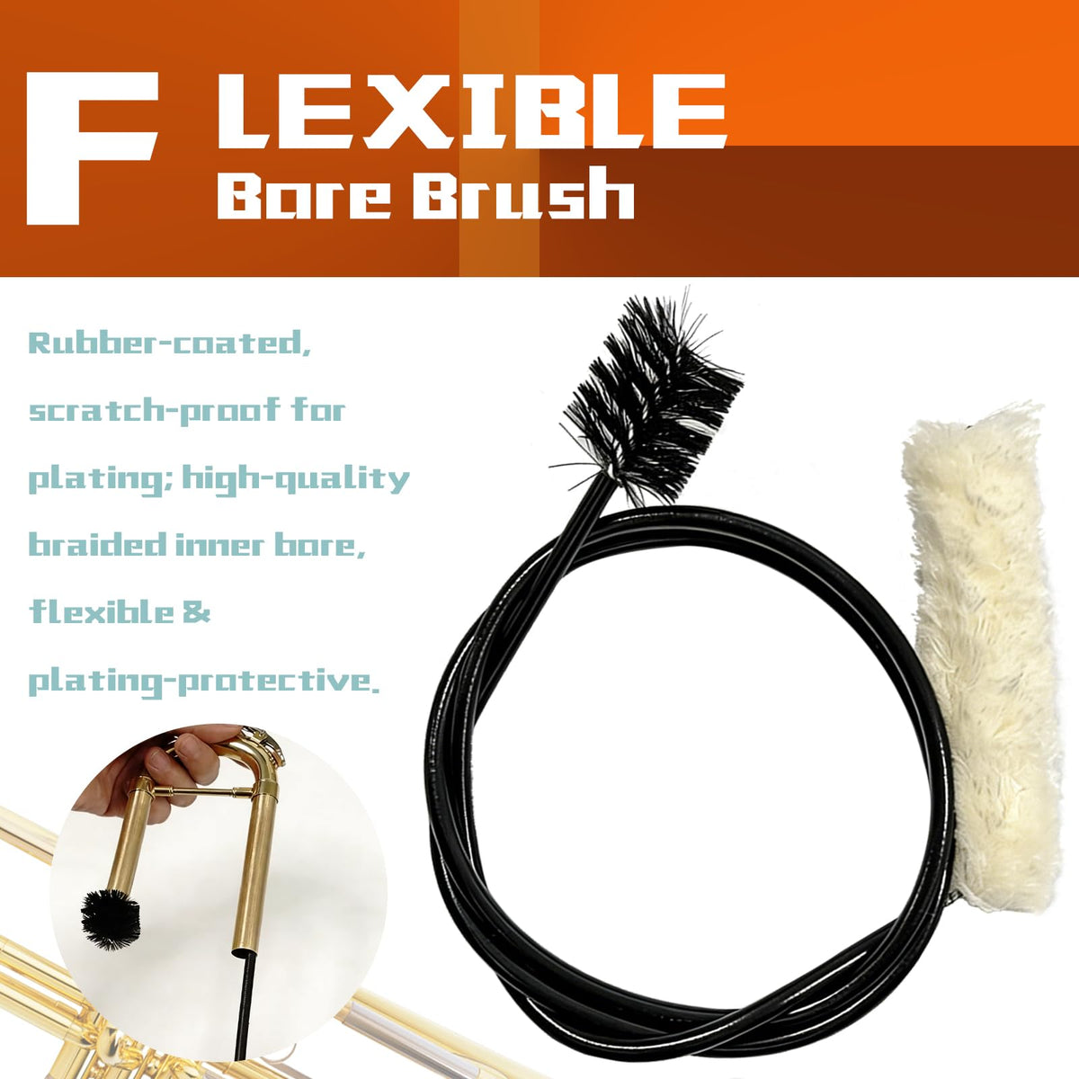 Trumpet Cleaning Kit with Storage Box S865221