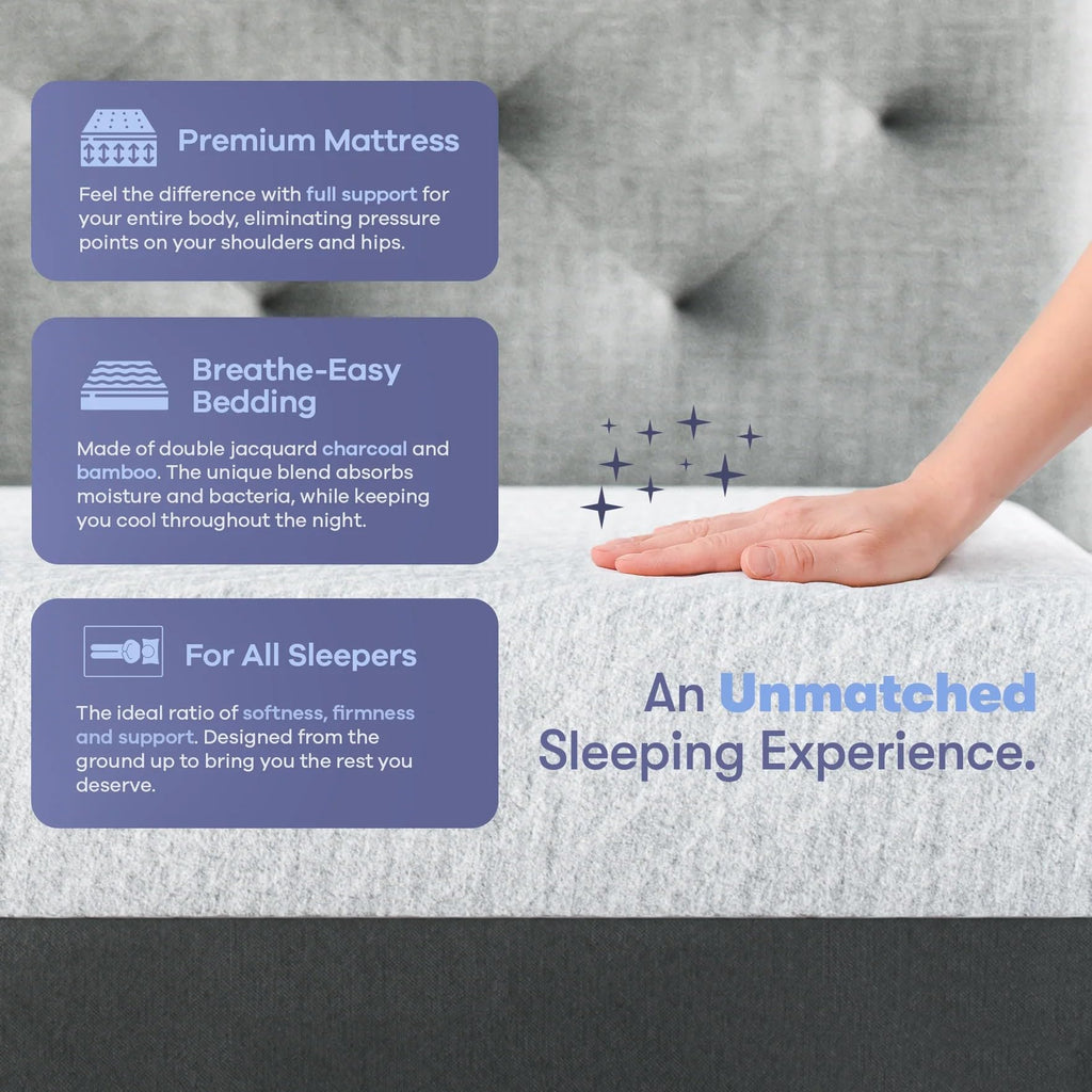 8 Inch Twin Gel Memory Foam Mattress Y796