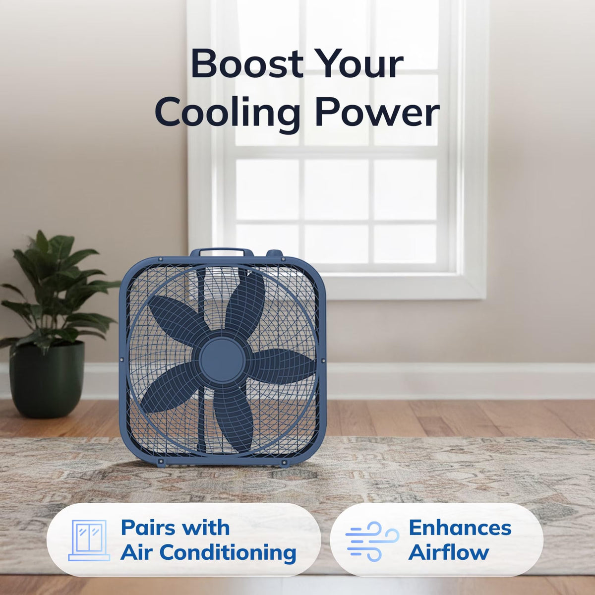 20-Inch 3-Speed Box Fan J84674