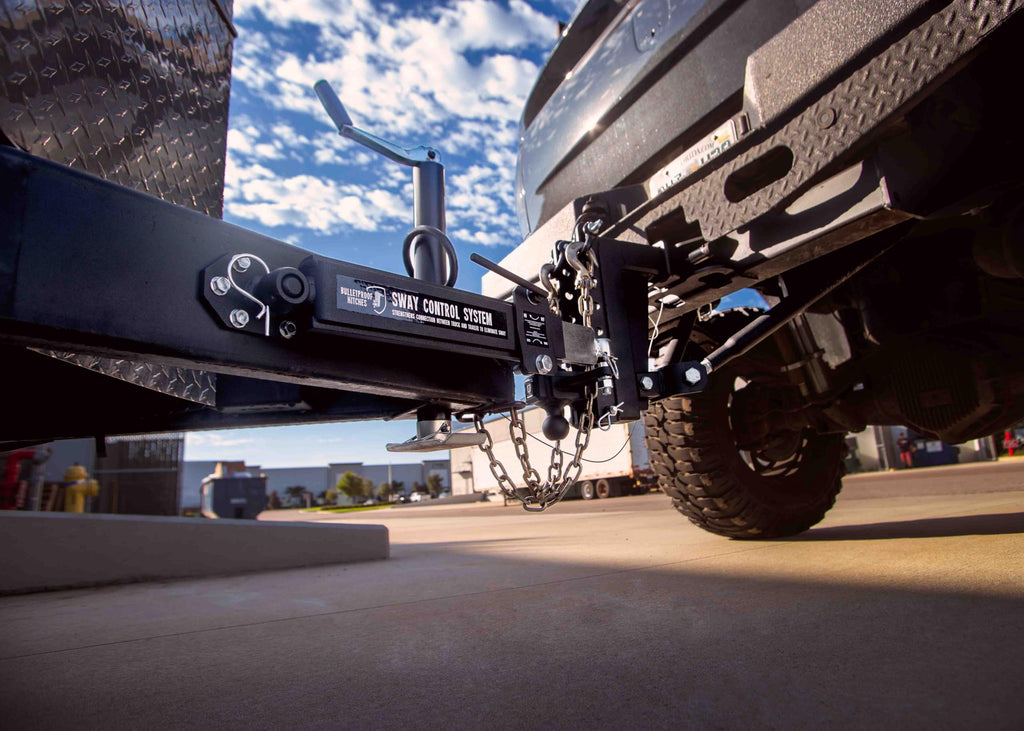 Trailer Anti Sway Control System Rated up to 10,000 lbs Solid Steel Black Powder Coat B501