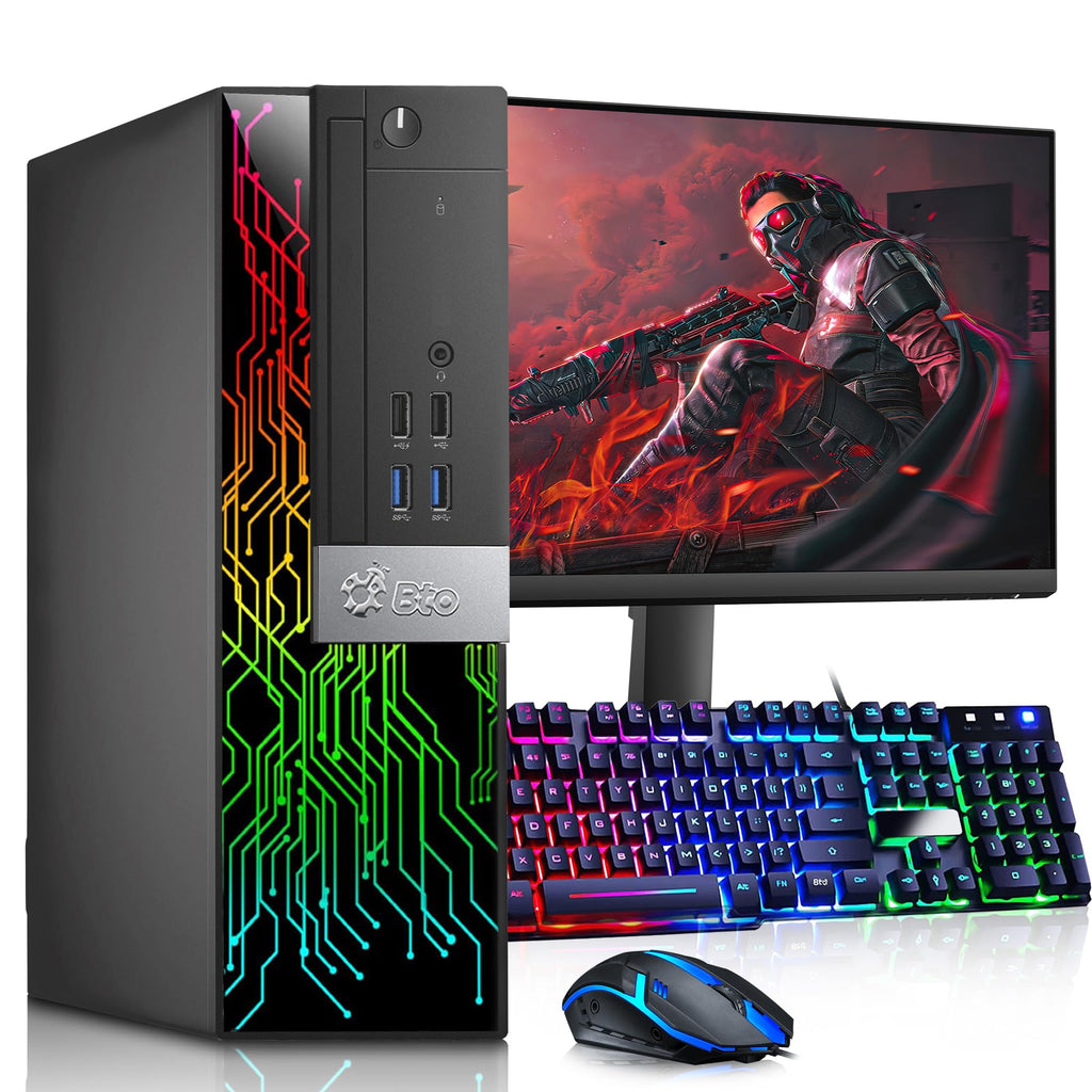 RGB Gaming Desktop PC Intel Core i5 RX 550 4GB GDDR5 B5460