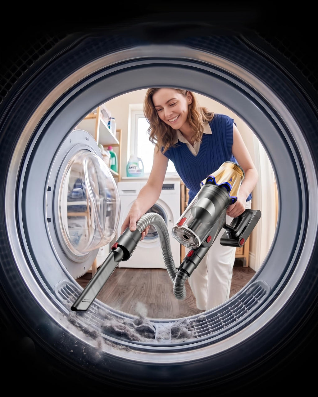 650W 60KPA Cordless Stick Vacuum Cleaner E899229