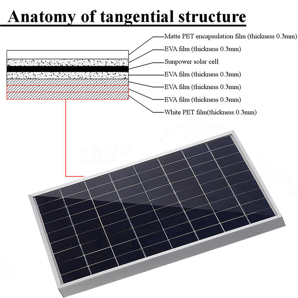 10W 12V Monocrystalline Solar Panel Kit with 10A Charge Controller W2908