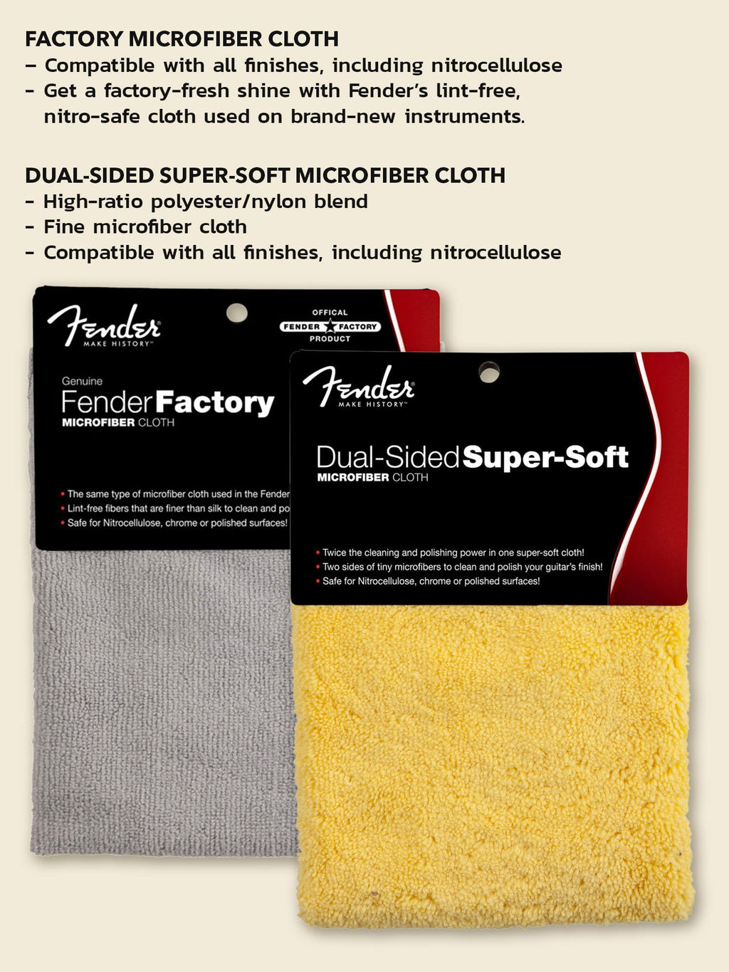 Guitar Care Kit with Microfiber Cloth T327