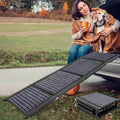 Folding Dog Ramp for Cars, 63"x17" Non-Slip Portable Pet Ramp U148042