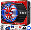 2000W 10 Inch Underseat Car Subwoofer and Amp Package M15401