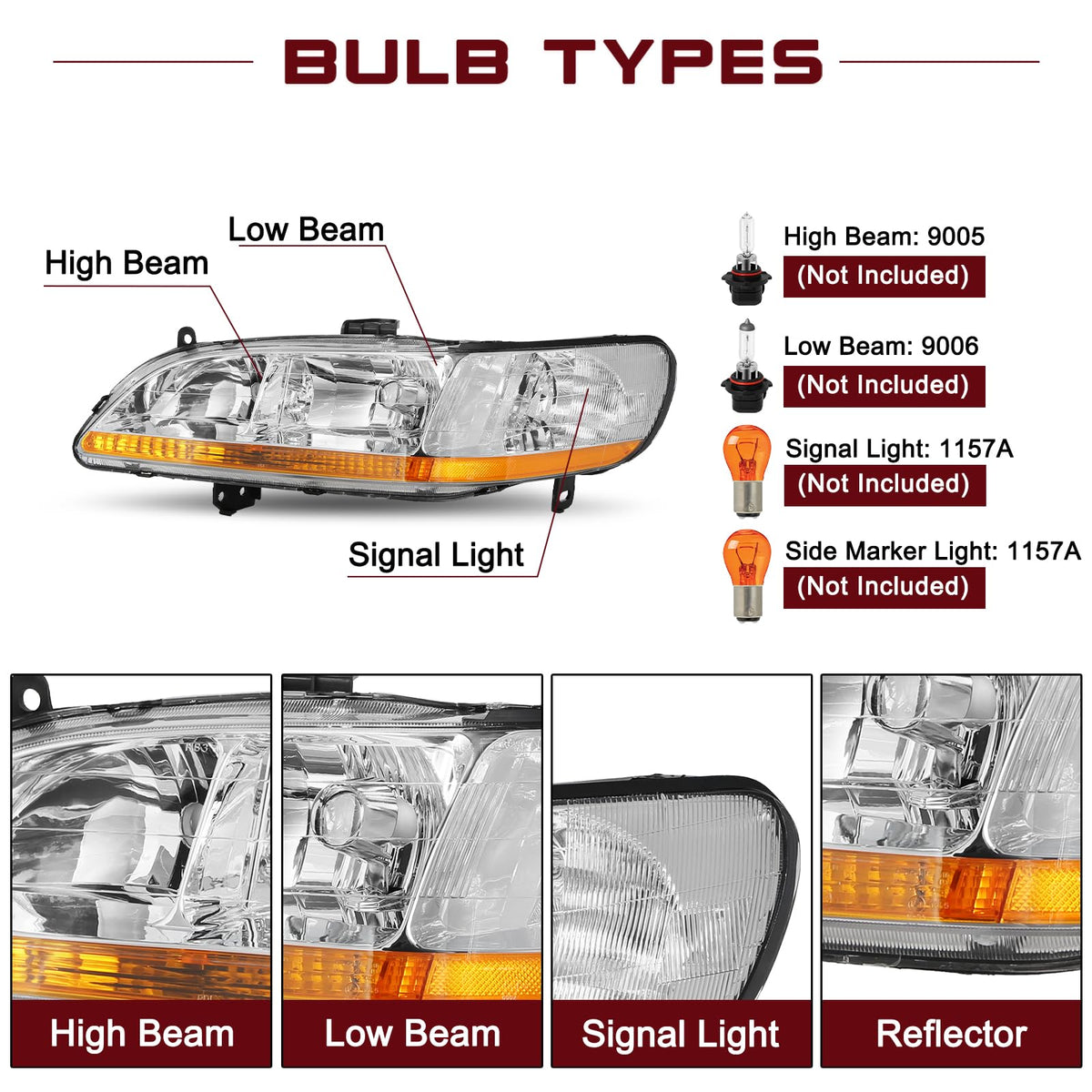 Halogen Headlight C3389