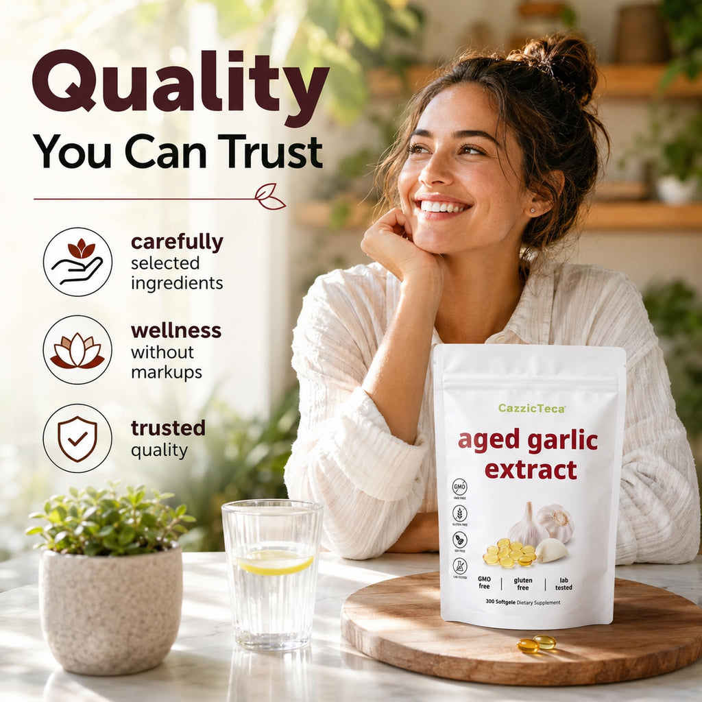 Odorless Organic Garlic Extract 7500mg 300 Softgels D605