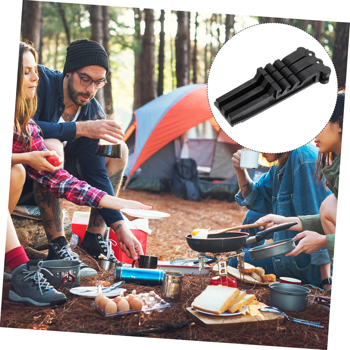 Canister Holder and Stove Tripod Stand M34741
