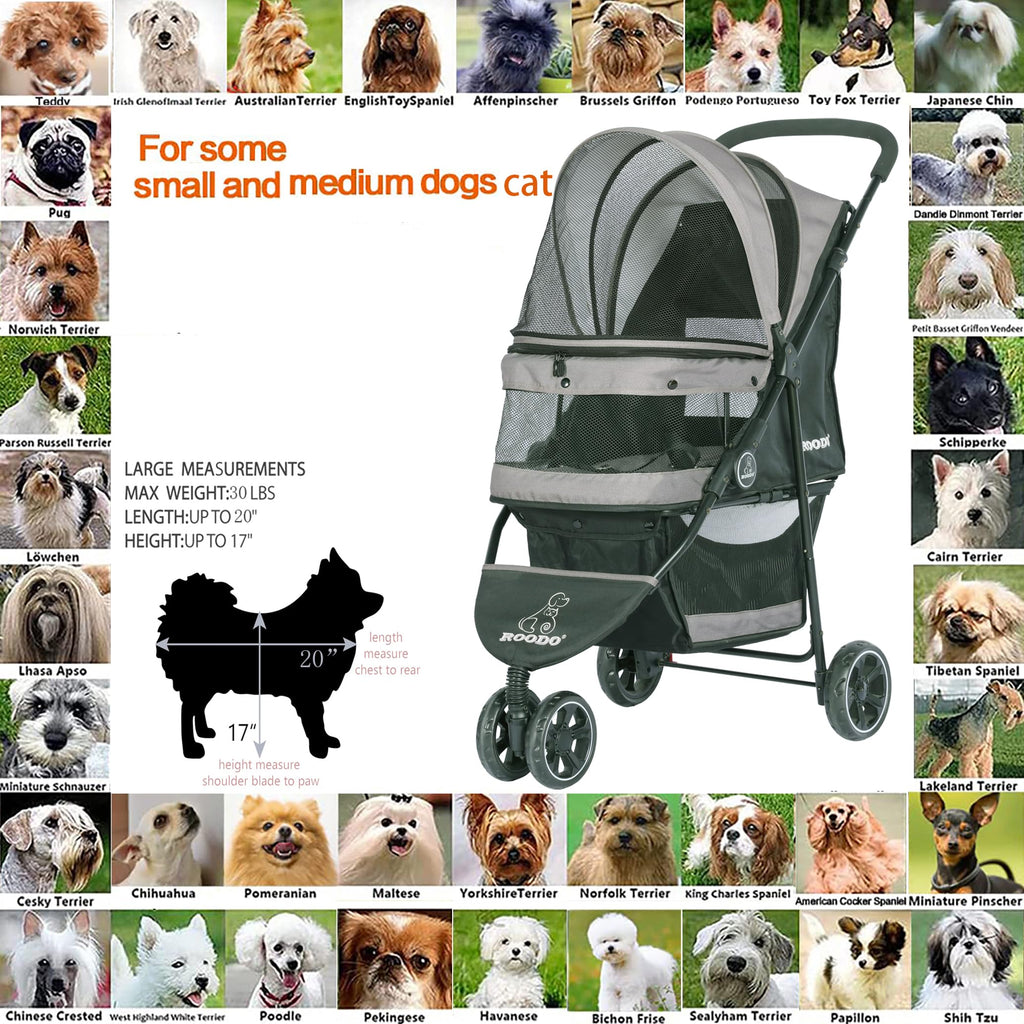 3 Wheel Pet Stroller Q28459
