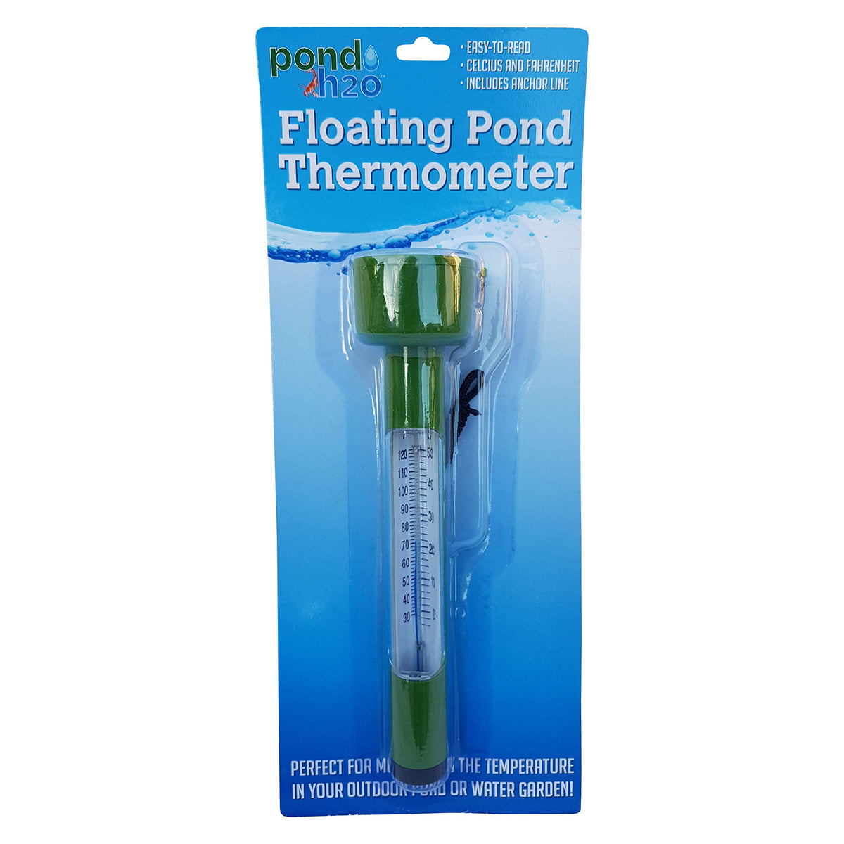 Floating Pond Thermometer & 4-in-1 Pond Cleaning Care Kit P95031