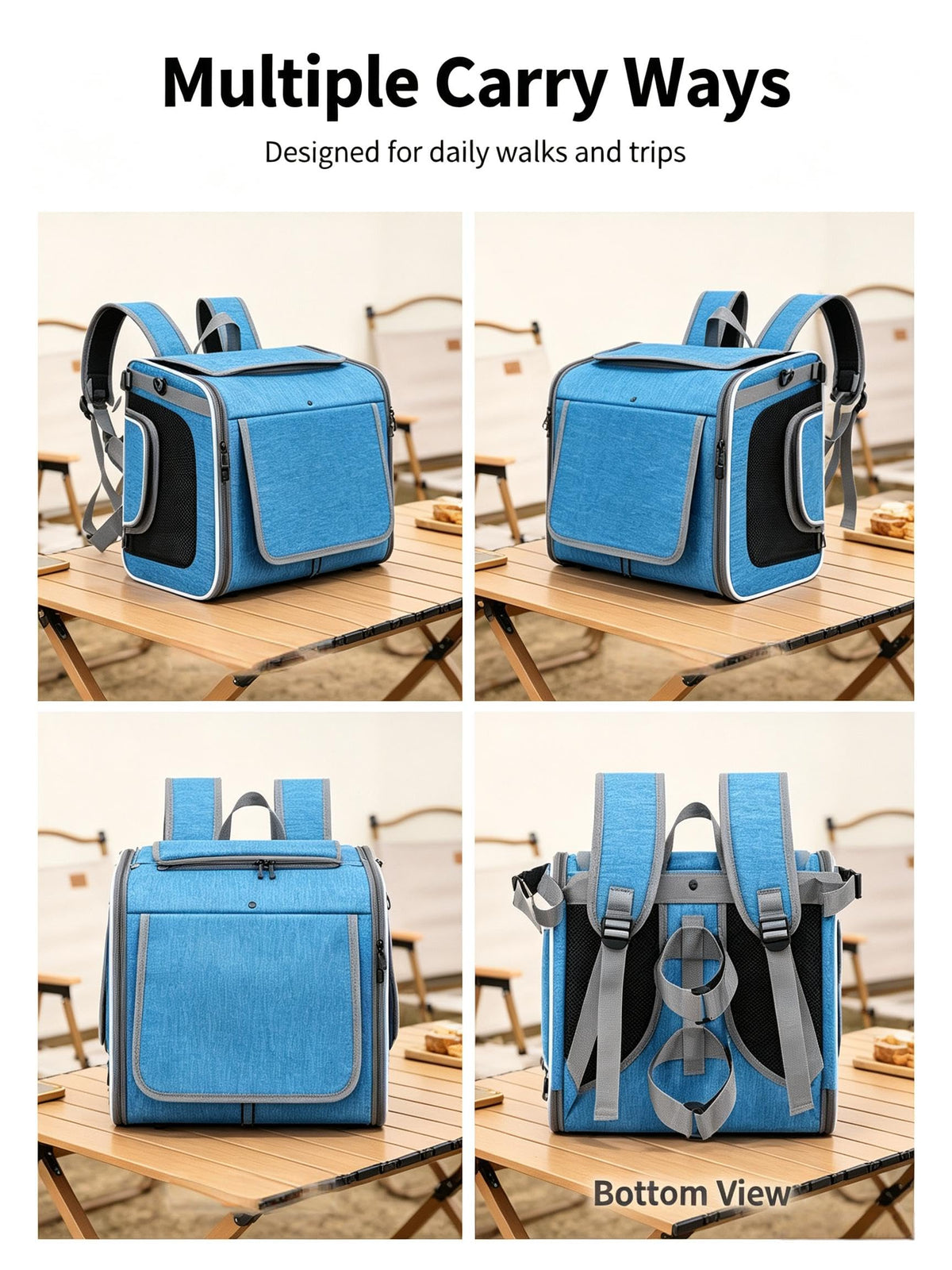 Expandable Pet Carrier Backpack Q845685