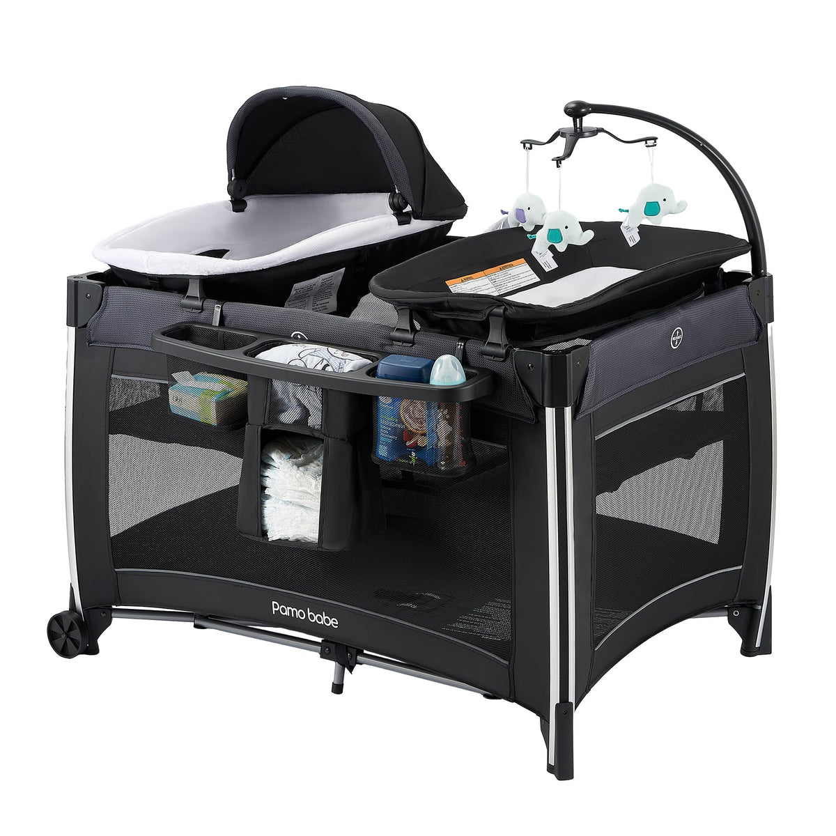 4 in 1 Baby Playards with Bassinet K920833