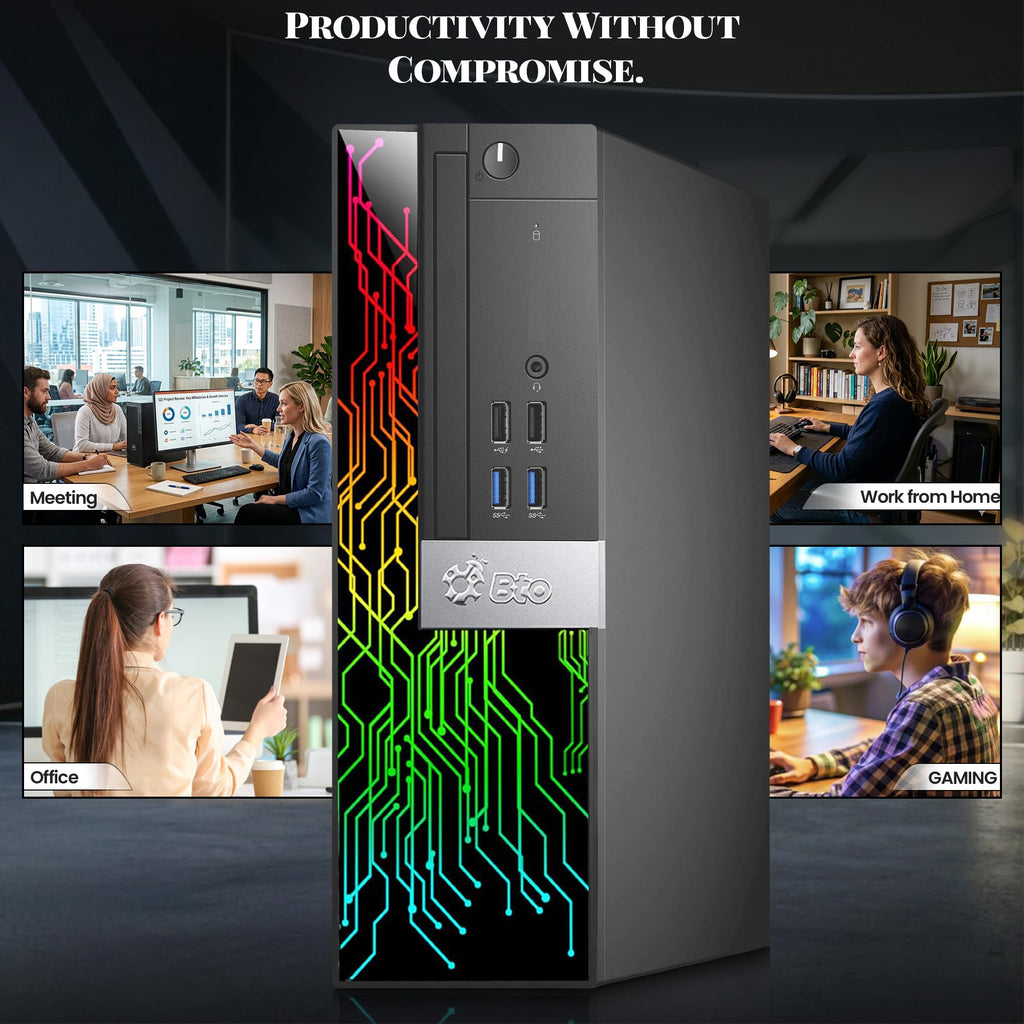 RGB Gaming Desktop PC Intel Core i5 RX 550 4GB GDDR5 B5460