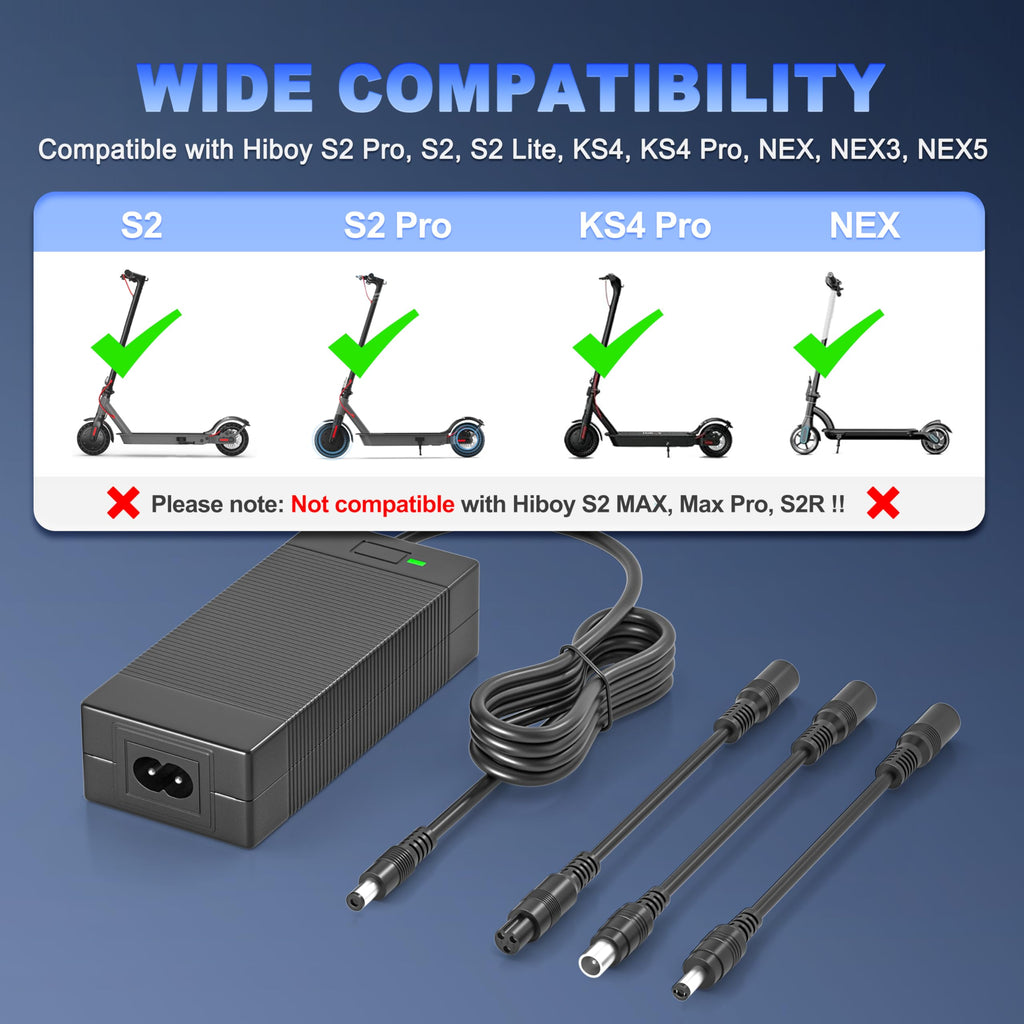 42V 2A Charger Power Cord T186