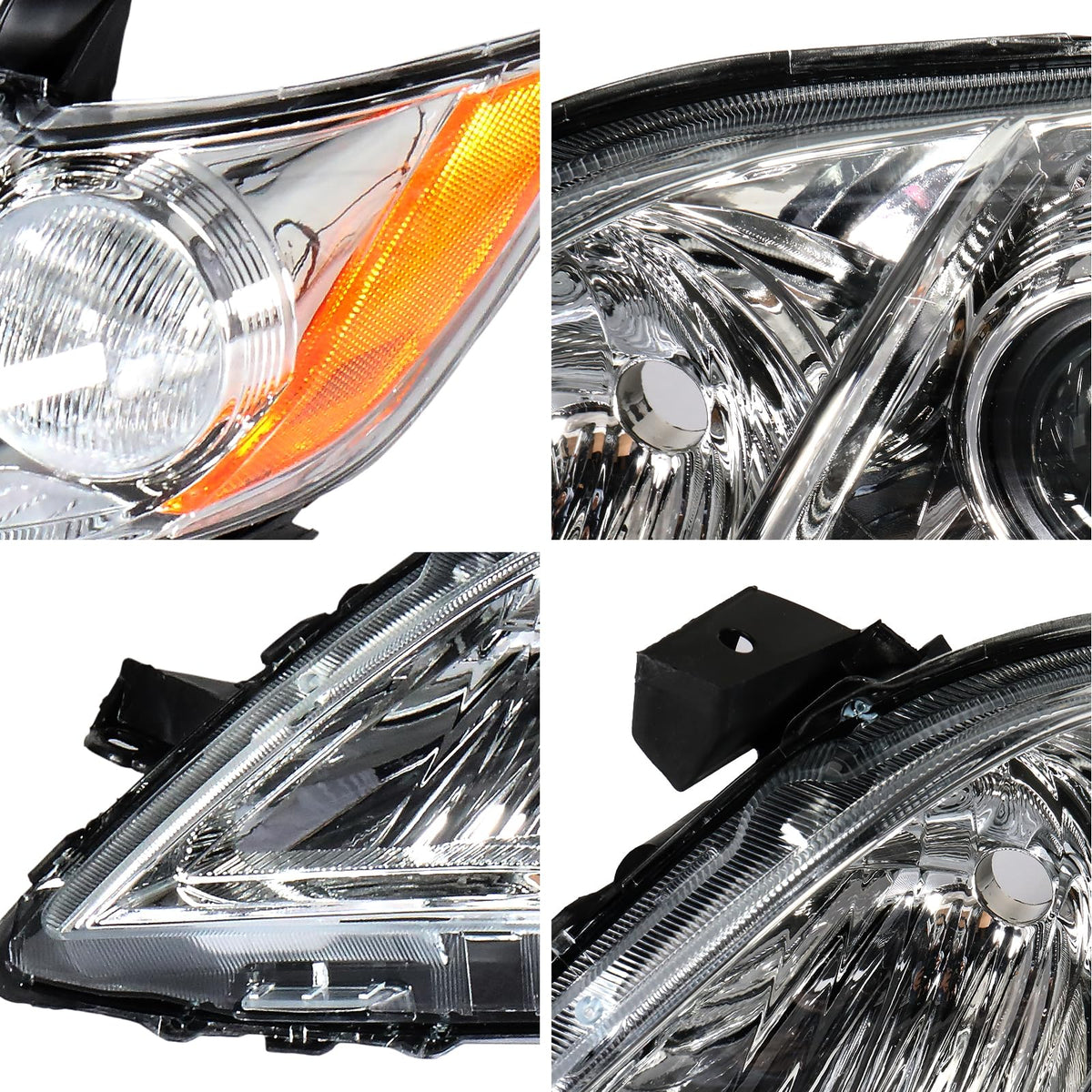 Pair of Headlights Assembly P777